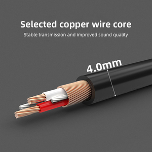 Cable de Audio tipo C a RCA de alta calidad, convertidor de cable auxiliar 2 RCA, línea de Audio USB C para amplificador de altavoz de teléfono móvil, potencia de Audio - Product Image 2