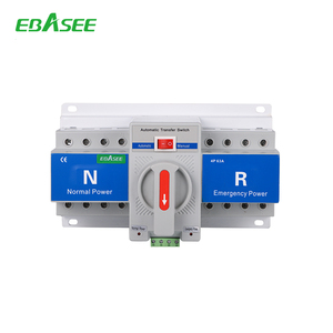 EBASEE veya OEM otomatik Transfer anahtarlama (ATS) 4P 63A 3 faz CB sınıfı çift güç otomatik Transfer anahtarı - Product Image 2