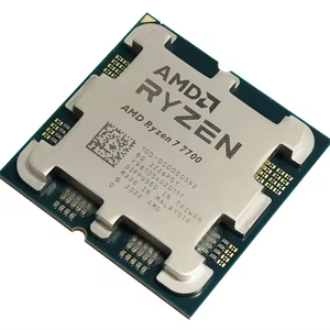 AM5 CPU โปรเซสเซอร์ 8 คอร์ 16 เธรด R7 7700 7700X CPU เดสก์ท็อป DDR5 3.8 Ghz R7 7700 CPU สําหรับ AMD - Product Image 1