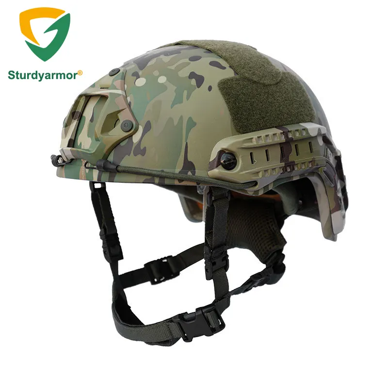 Sturdyarmor nouveau Camouflage personnalisé CP couleur protection personnelle combat tir PE Uhmwpe Combat casque rapide
