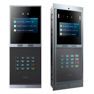 Control DE ACCESO SIP para apartamentos múltiples Reconocimiento facial Pantalla táctil de 4 "Seguridad en el hogar Sistema de intercomunicación de video IP Doorphone - Product Image 5