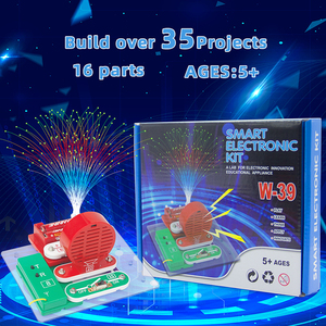Kit di blocchi elettronici programmabili fai da te circuito vapore giocattolo fisico bambini esperimento scientifico educativo blocco di costruzione elettronico - Product Image 3