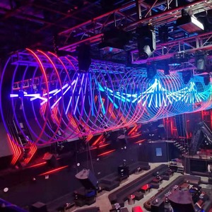 RGBIC 360 Pixel Tube Stage <strong>Lights</strong> Rotating <strong>DMX</strong> Control System 1m Rotation Degree <strong>LED</strong> For Performancese - Product Image 5