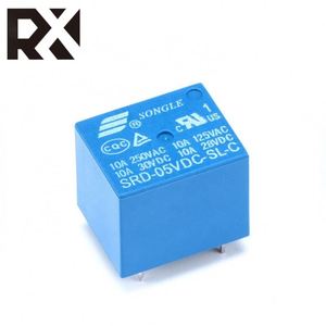 รีเลย์ขา5V 12V 24V 24V 5พินรีเลย์10A 125VAC T73-5V 4Pin PCB แบบ5Pin - Product Image 5
