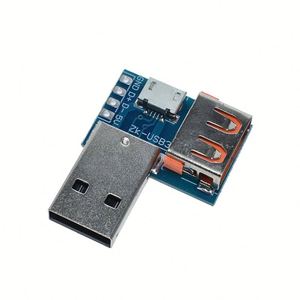 Scheda adattatore USB testa di transizione USB maschio a testa femmina per girare Micro USB a intestazione 4P 2.54mm presa diretta USB3 - Product Image 3