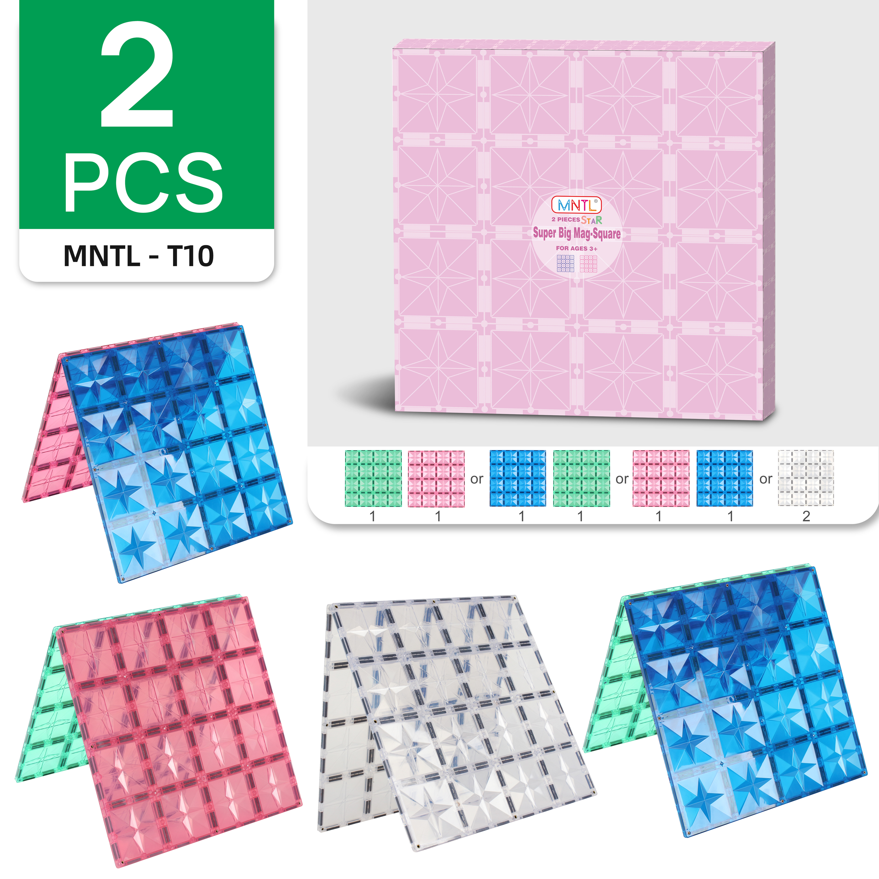 2 PCS Très Grandes Assiettes