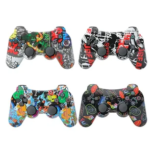 Controlador inalámbrico para Play Station 3 PS3 Bluetooth Gamepad para PS3 6-Axis Dual Vibratino Joystick Mango remoto - Product Image 5
