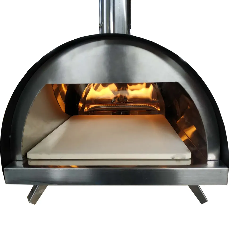 Warmfire 2021 di fabbrica prezzo più poco costoso popolare mini portatile esterna pellet gas forno per la pizza