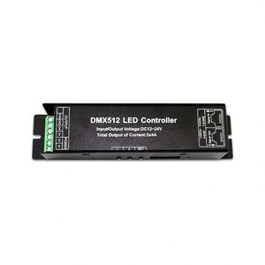DC12V-24V RGB RGBW цифровой дисплей 3CH 4CH DMX ленточный свет DMX512 декодер для RGB RGBW ленточный свет - Product Image 3