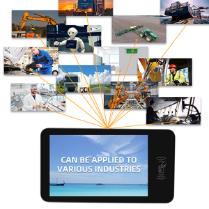 HUGEROCK K101 IP65 <strong>Android</strong> 1000nits All in One Panel 10.1&quot; Vehicle Mount With Stand Nfc Industrial Tablet Pc Rugged <strong>Computer</strong> - Product Image 3