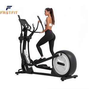Firstfitジム商用多機能フィットネストレーナー16抵抗レベル折りたたみ楕円マシン - Product Image 1