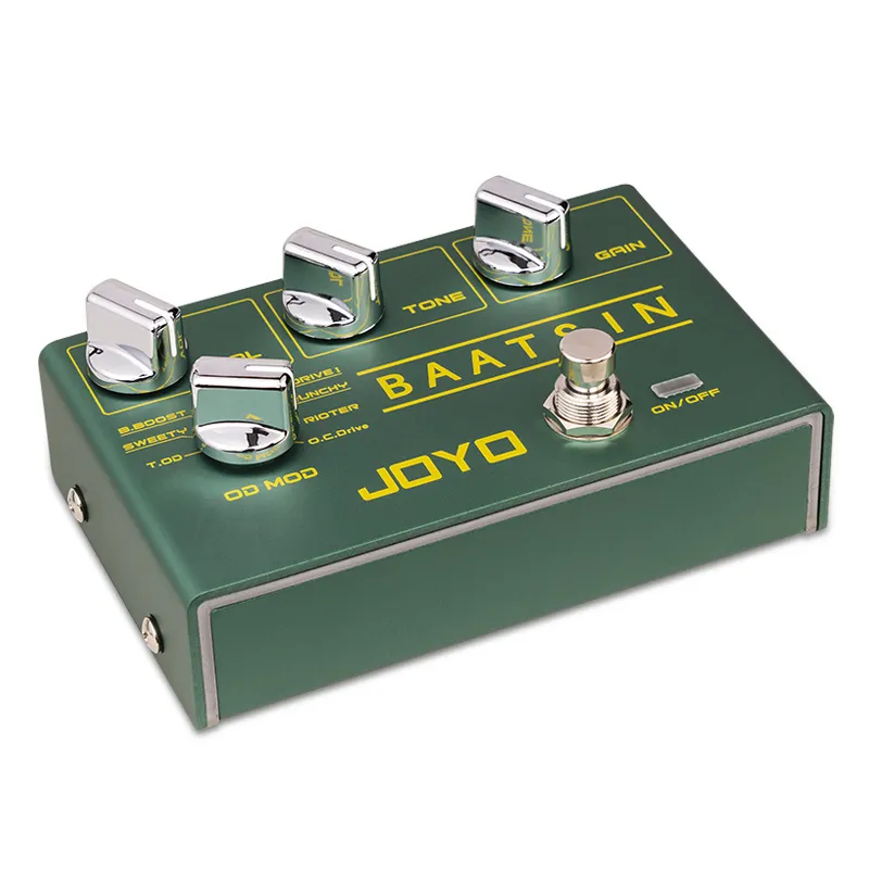 Baatsin Mini Effetti 8 In 1 Sovraccarico/Distortion Chitarra Elettrica Effetti Simulare 8 Tipi Di Monoblocks Effetti per Chitarra JOYO R11