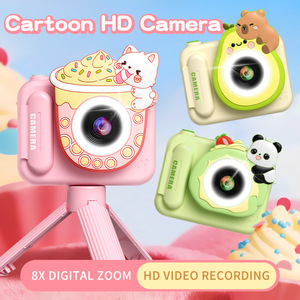 Venta directa de fábrica, juguete de cámara Panda personalizado para niños, cámara instantánea Digital de dibujos animados para niños, juguetes transfronterizos. - Product Image 5