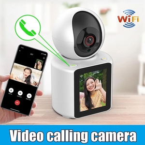 Cámara de videollamada bidireccional S C30 con pantalla IPS HD de 2,8 pulgadas compatible con WiFi inalámbrico para cámara multifunción