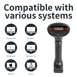 Lector de código de barras con cable 2D qr, escáner de código de barras para tienda de inventario - Product Image 6