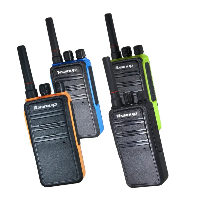 Mini handheld colorful walkie talkie long range uhf radio quansheng uv-k5 transceiver with tour guide system wireless