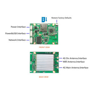 4G Wireless Wifi Modul Modem PCBA mit Sim Kartens teck platz 3g 4g Daten übertragungs antennen modul IOT Modul