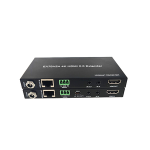 HDMI2.0 4K60エクステンダー70m (HDBT) 、EDID管理付きHDMIKVMエクステンダーは双方向PoEをサポート - Product Image 2