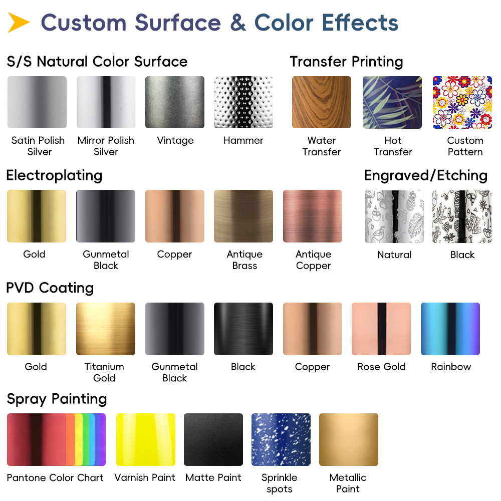 Color y logotipo personalizados