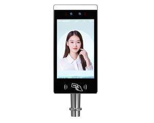 最高品質の温度計顔認識時間出席システム - Product Image 2
