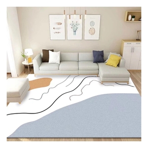 Factory Customize Wholesale Machine Made Fashion 100% Polyester Carpet Mat Central Carpet Rug - Product Image 3