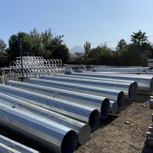 מטבל חם מגולוון מונופולי מגדל פלדה עם אורות תעופה טלקומוניקציה