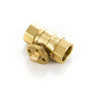 高品质电动黄铜球阀Dn15 Dn20 Dn25双向电动球阀和配套电动执行器 - Product Image 4