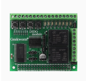DIDO şapka modülü ahududu Pi için 5 B dijital GPIO genişleme PiFace2 uyumlu kurulu geliştirme kitleri Python programlama kurulu