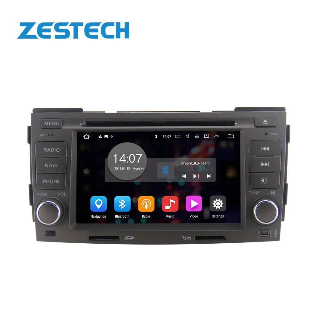 ZESTECH 9 بوصة MTK8227 مشغل دي في دي اندرويد 12 لهيونداي سوناتا 2006-2009 سي دي ستيريو راديو سيارة تلفاز مشغل دي في دي ونظام ملاحة