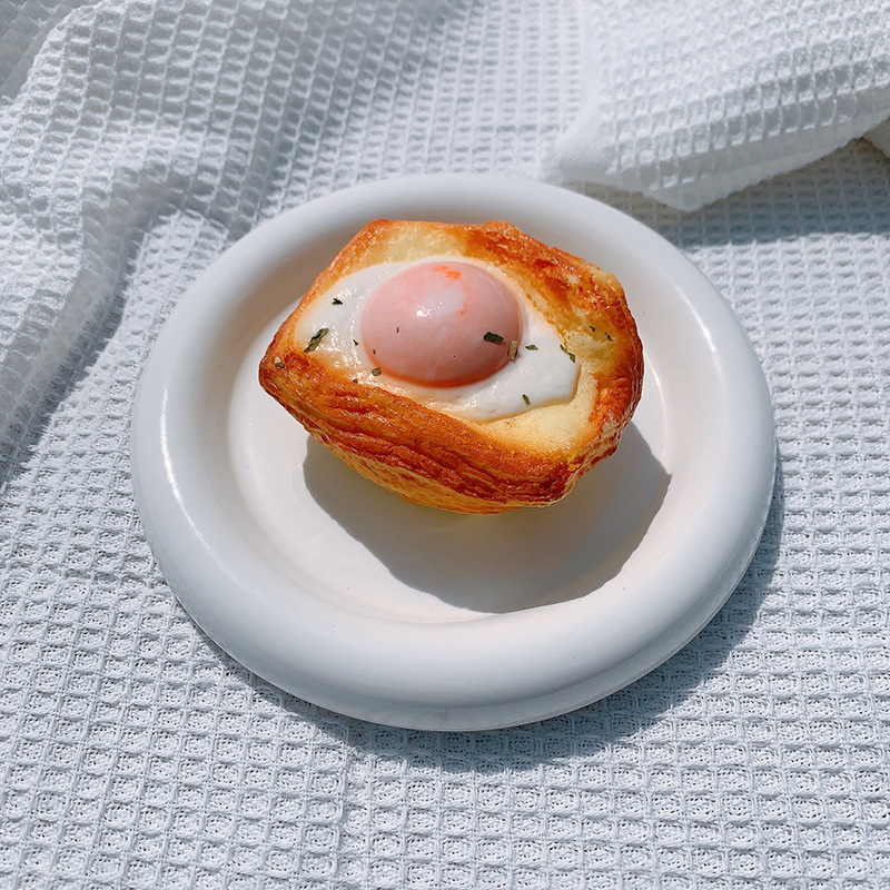 Crispy fried egg-slow rebound