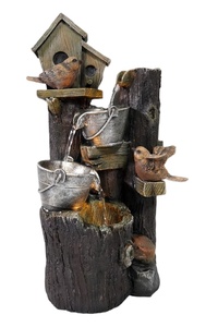 น้ำพุสำริดกลางแจ้งใช้แบตเตอรี่น้ำพุกลางแจ้งสวนน้ำพุหีปั๊มน้ำพุ - Product Image 4