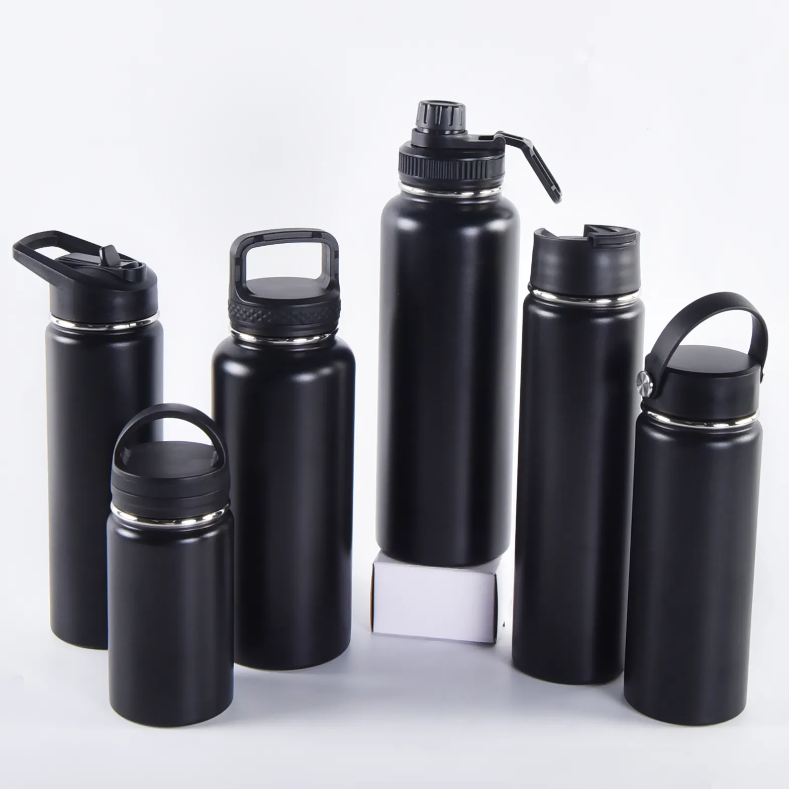 Vendita calda 25Oz 32Oz 40Oz grande capacità sottovuoto a doppia parete bevanda sport termici in acciaio inox bottiglie di acqua per adulti