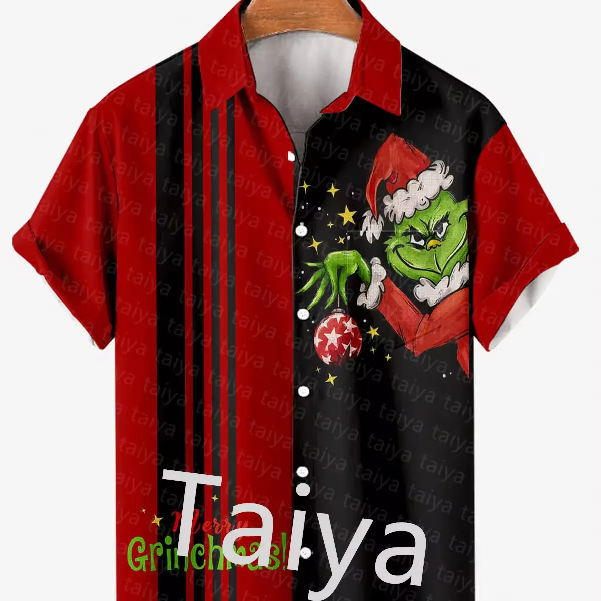 New arrival Halloween Horror Character green hair Christmas festival aloha shirts