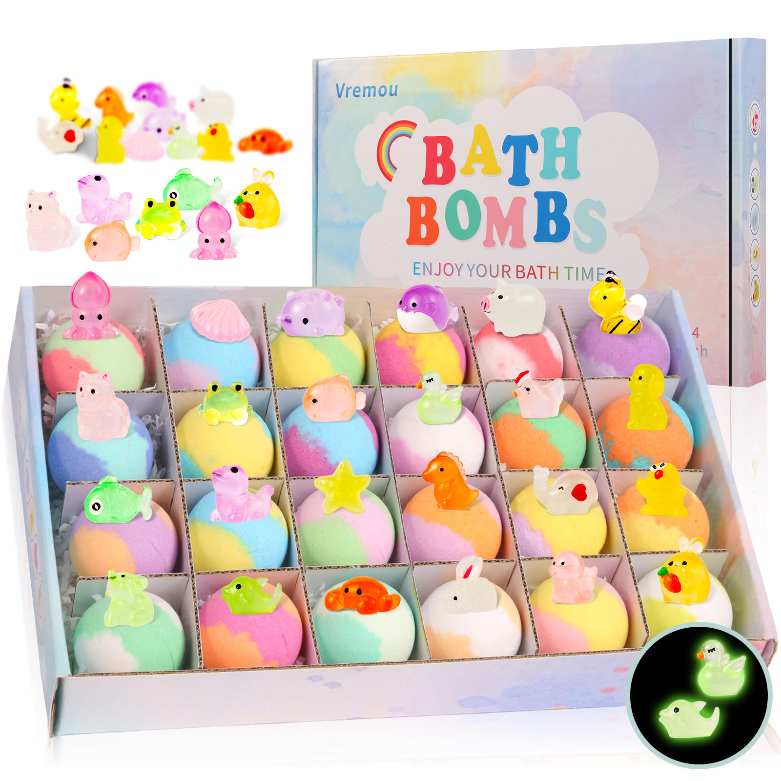 50g24 pezzi di palline luminose
