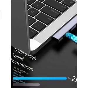 USB Extender 4 Port Type-C HUB มุมขวา90องศา3 * USB 2.0 Expander Dock Station สำหรับคอมพิวเตอร์แล็ปท็อป4 in 1 USB ฮับ Splitter - Product Image 2