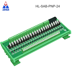 Placa de amplificador de señal PLC de microordenador de un solo Chip de 24 canales Entrada y salida NPN/PNP Aislamiento de fotoacoplador de entrada - Product Image 6