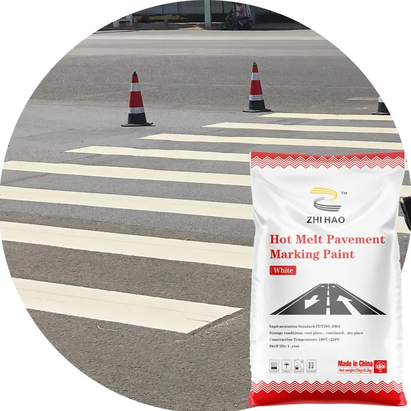 交通安全ラインホットメルトパウダーコーティング熱可塑性道路標識塗料道路道路標識用