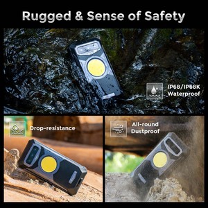 Fossibot F102 6.6 Inch 120Hz 108MP <strong>Mobile</strong> Phone 16500mAh Camping Light Android 13 Rugged Smartphone With Face ID and Fingerprint - Product Image 6