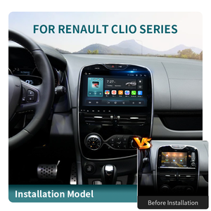 Renault Clio 2016-2018 için GPS navigasyon araç multimedya Android otomobil radyosu CD GPS BT + WIFI + DSP pano Stereo - Product Image 2