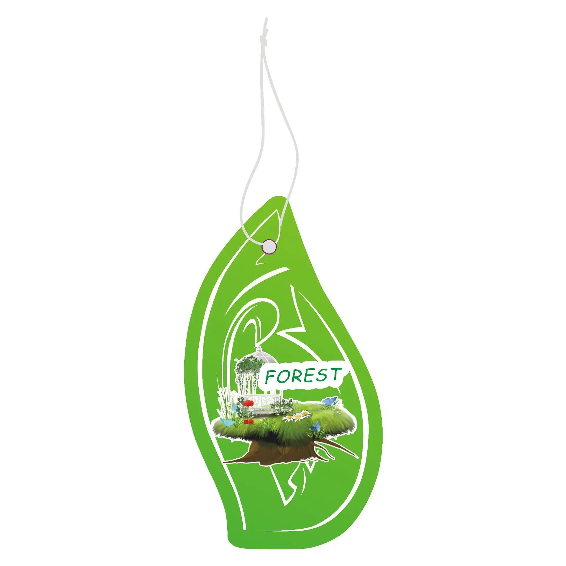 Car air Freshener Promotional Gifts Circle Hanging Fragrance Custom Logo Paper Air Freshener Car Perfume Scent Car Air