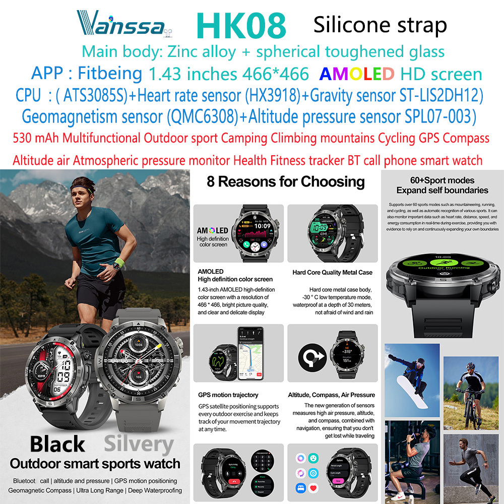 HK08-GPS-altitud-deportes-al aire libre-reloj inteligente