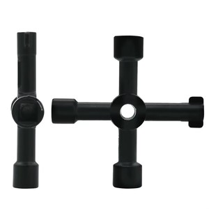 4 yollu çok fonksiyonlu evrensel çapraz anahtar çinko alaşım tesisatçılar elektrikçiler vana araçları tren elektrik asansör için tuşları - Product Image 6