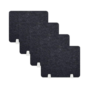 4 pcs hiện đại Acoustic Panels 16x20 inch sự riêng tư bàn Divider âm thanh hấp thụ 29db giảm tiếng ồn văn phòng <span class=keywords><strong>separator</strong></span> trực quan - Product Image 1