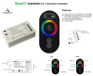 Новинка! RF DC5-24V контроллер светодиодной ленты RGB RGBW 2 в 1 контроллер светодиодной ленты - Product Image 2