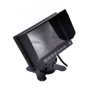 Pantalla táctil de escritorio para coche, dispositivo de 7 pulgadas, 3 canales, con AHD o RCA, venta directa de fábrica de China