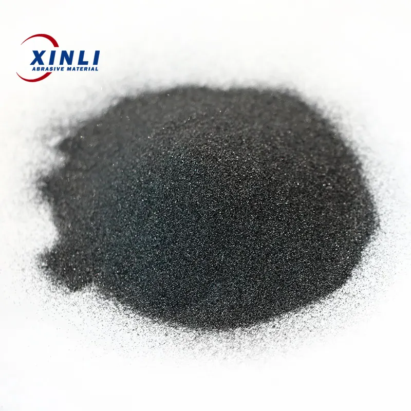 Poudre de carbure de silicium Nano sic 99% pureté 10-6000 # Sic Carbure de silice noir et sablage Poudre de carbure de silicium noir sic