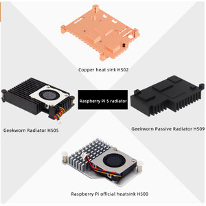 <strong>Raspberry</strong> <strong>Pi</strong> 5 PI5 Dedicated PCIe to 5-port SATA Shield Supports up to 5 SATA 3.0 Devices X1009 Optional Radiator Power Supply