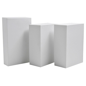 Caja de cartón fuerte de papel brillante con impresión personalizada, conjunto de cajas de regalo con tapa transparente, venta al por mayor - Product Image 2