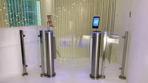 Turnstile Manufacture High-Speed Gate Swing Barrier with Access Control System for Secure Facility <strong>Entry</strong> and Exit Solutions