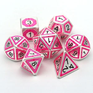 Số lượng lớn kim loại Xúc xắc Set-Rắn Hợp kim kẽm cho DND bàn trò chơi, nhiều màu sắc với nhà máy trực tiếp giá - Product Image 1